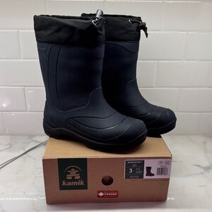 Kamik Black Kids Boots